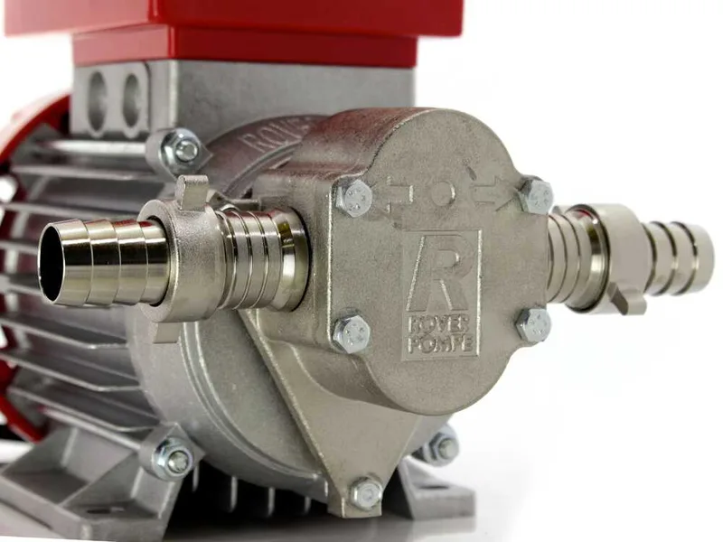 Rover Novax G 20 – Pompe électrique de transfert d’huile à engrenages en alliage anticorrosion – 0,6 CV