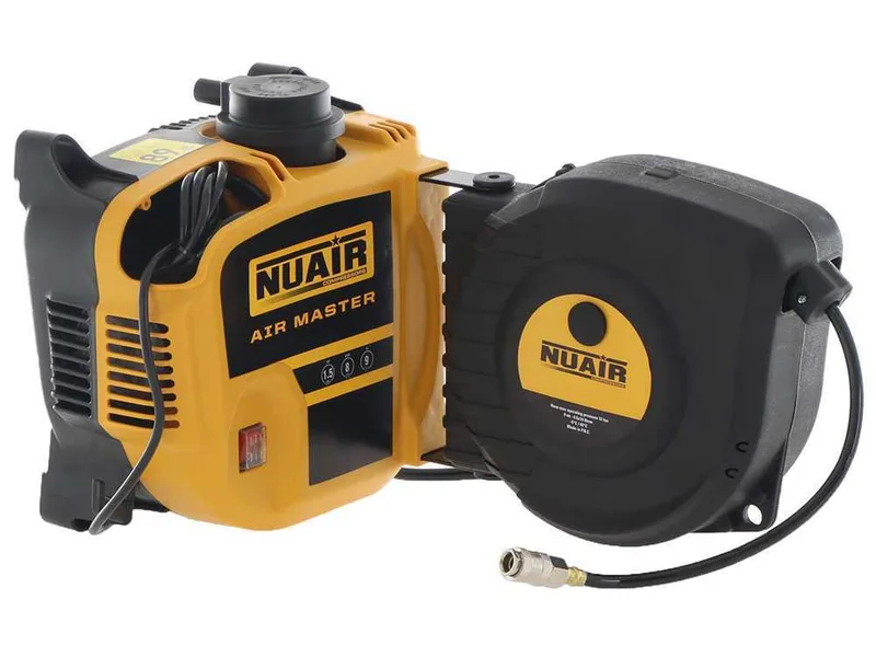 Nuair Air Master - Compresseur monophasé mural, oil-less - Motore 1.5 CV