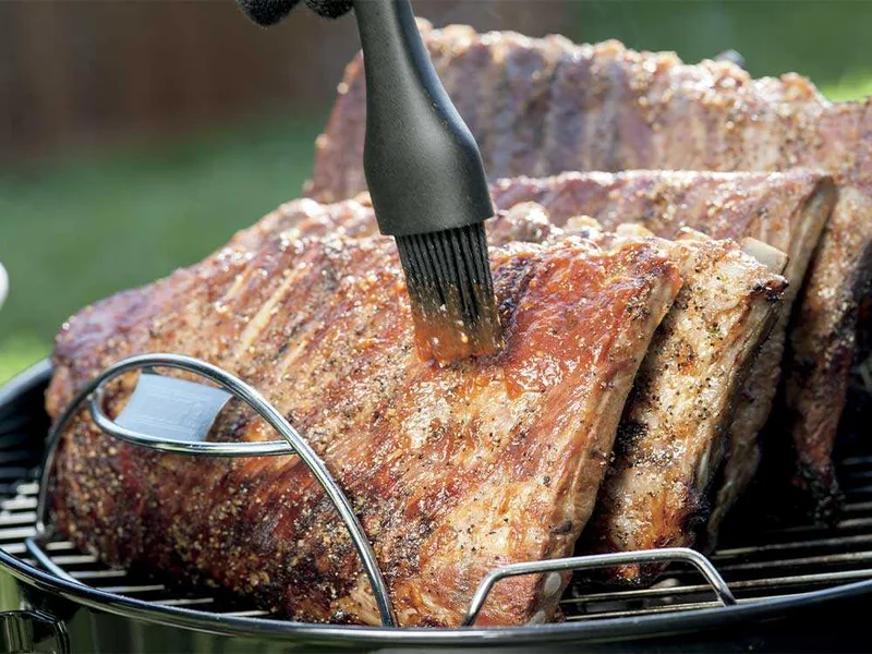 Support de cuisson pour côtes Weber