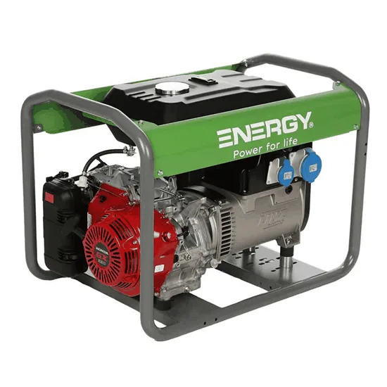 Groupe électrogène monophasé 6 kw - Energy EY-7MB AVR - Moteur Honda