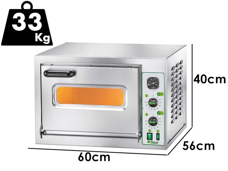 FIMAR MICROV22C - Four électrique à pizza - 2200 W