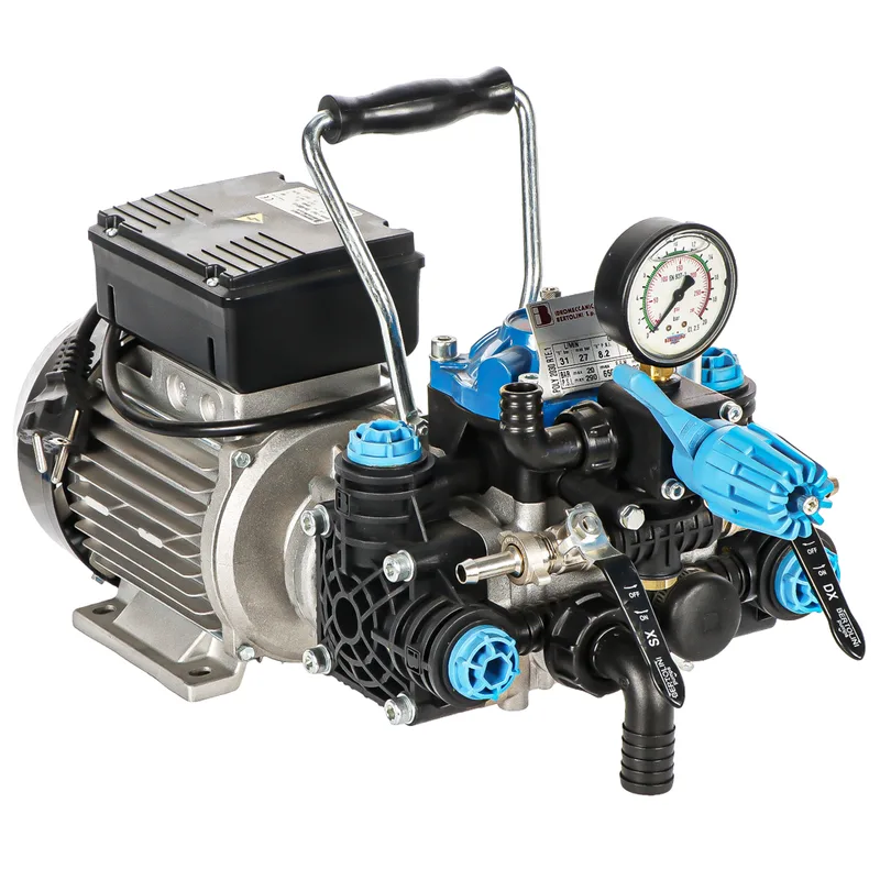Bertolini Pumps POLY 2030 H.P. RTE.1 - Motopompe électrique de pulvérisation - Version pour acides et produits chimiques