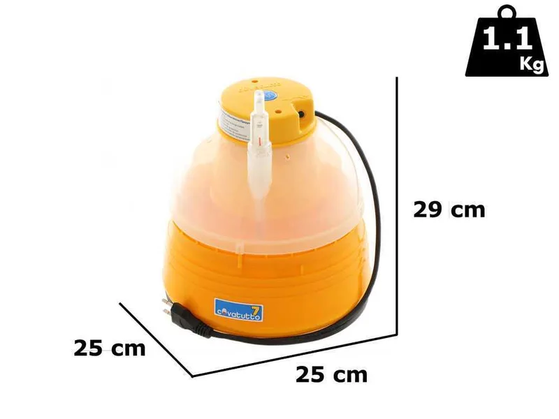 Novital Covatutto 7 new - Couveuse à œufs manuelle - 7 œufs