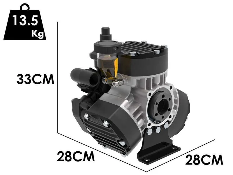 Comet MP55 - Pompe de pulvérisation pour tracteur - version pour acides et produits chimiques