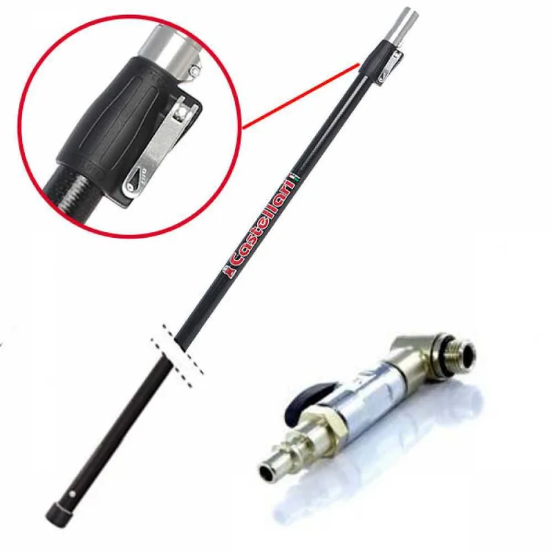 Perche pneumatique de rallonge en carbone Castellari APT 150 E CARBON - télescopique 150-260 cm