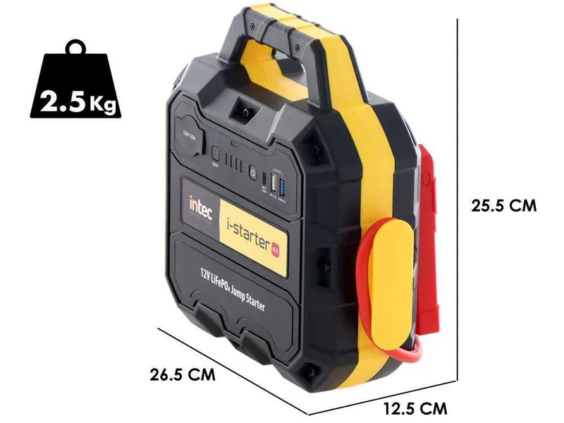 Intec I-STARTER 6.0 - Démarreur - portable - courant de démarrage 1200A