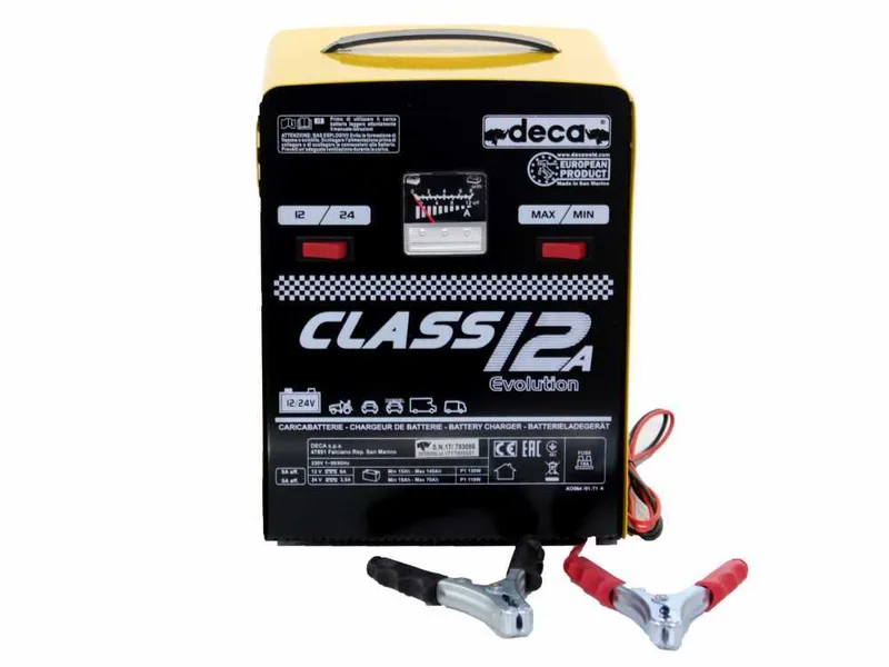 Deca class 12A - Chargeur de voiture Deca class 12A - portable - alimentation monophasée - batteries 12-24V