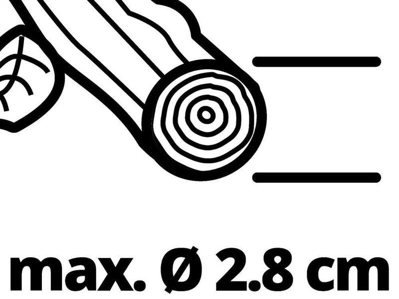 Sécateur de taille à batterie Einhell GE-LS 18 Li - Diamètre de coupe 28 mm