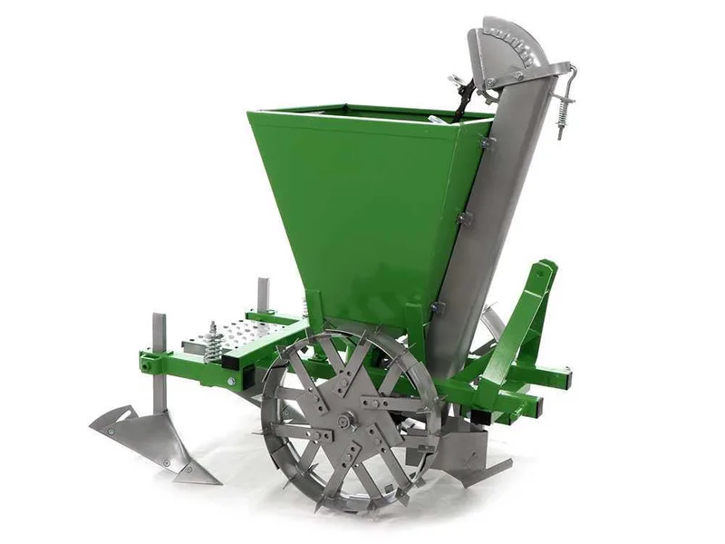 Bomet Gemini - Planteuse de pommes de terre à une rangée - Roues métalliques réglables