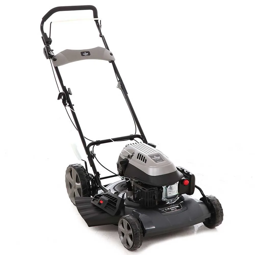 Tondeuse à gazon mulching Blackstone M510 - poussée manuelle 2en1: mulching + éjection latérale