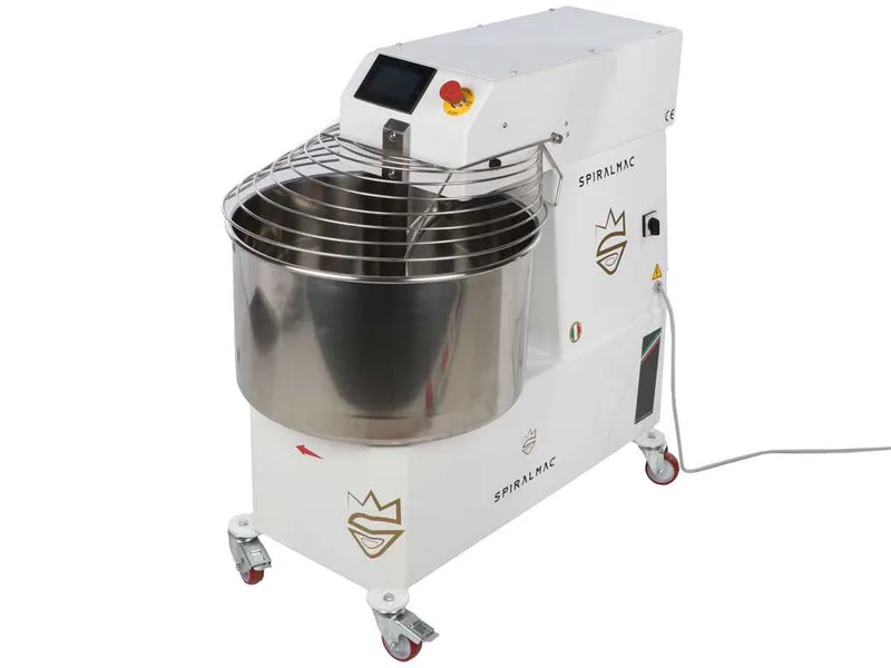 SPIRALMAC SV60 2 Vel Touch - Pétrin à spirale à haute hydratation - Capacité de pâte 60 Kg - Triphasé