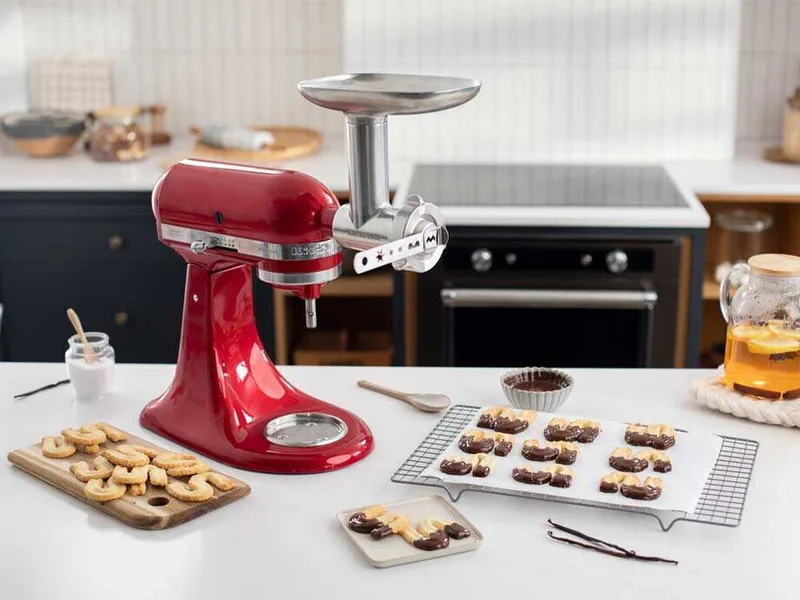 KitchenAid 5KSMFGCA - Set hachoir et presse à biscuits