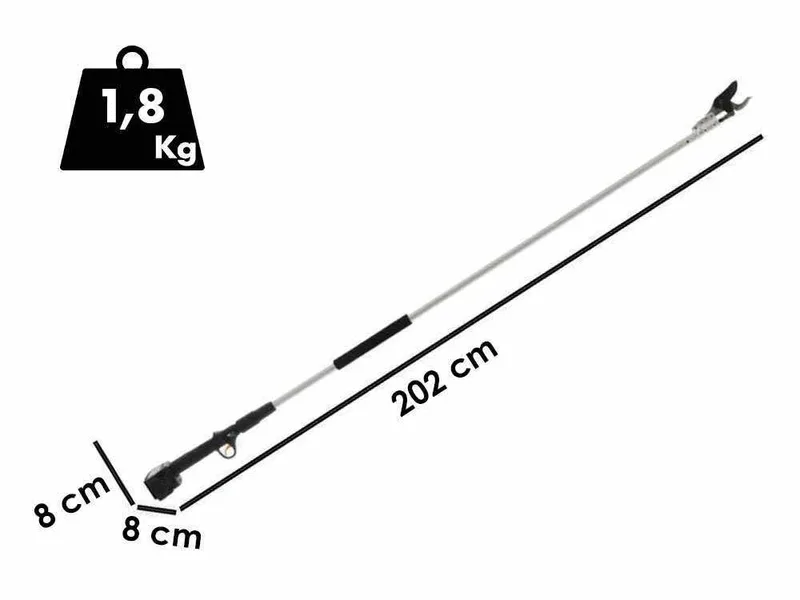 KV201 - Sécateur électrique de taille sur perche - Diamètre de coupe 38 mm