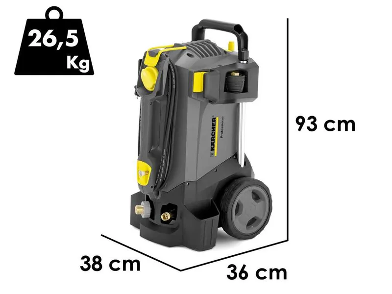Karcher Pro HD 5/17 C Plus - Nettoyeur haute pression professionnel à froid - 200 bar max - 480 L/h