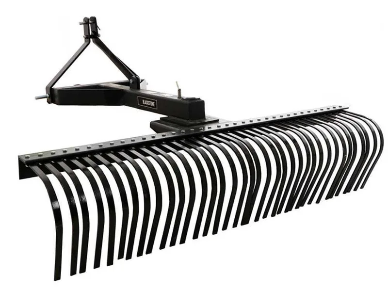 Râteau pour tracteur Blackstone B-LRK 180 avec raccords 3 points