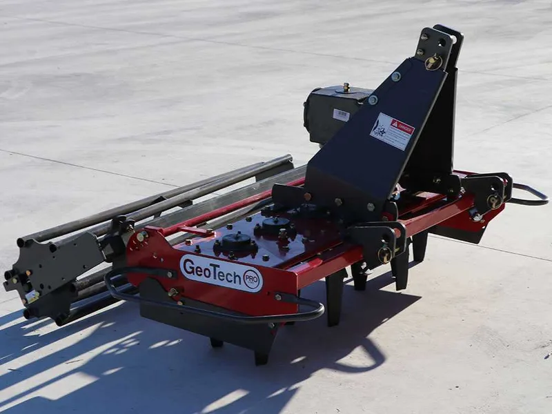 Herse rotative GeoTech Pro ER 130 - largeur de travail 130 cm -12 lames Série légère