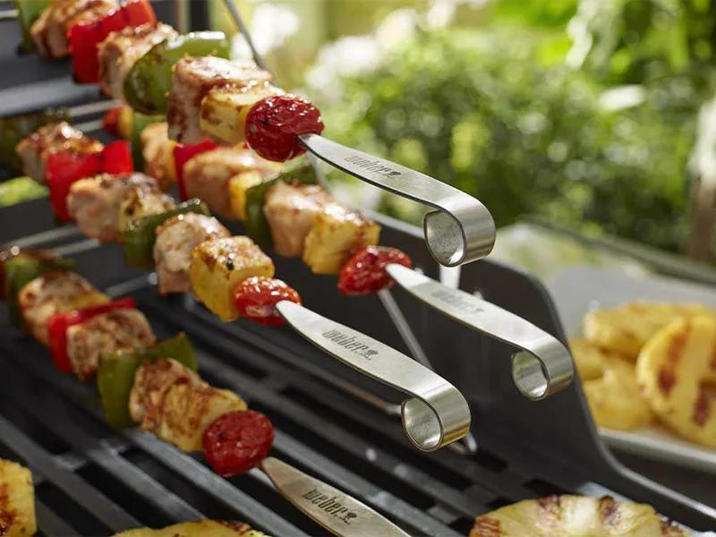 Lot de 4 brochettes Weber