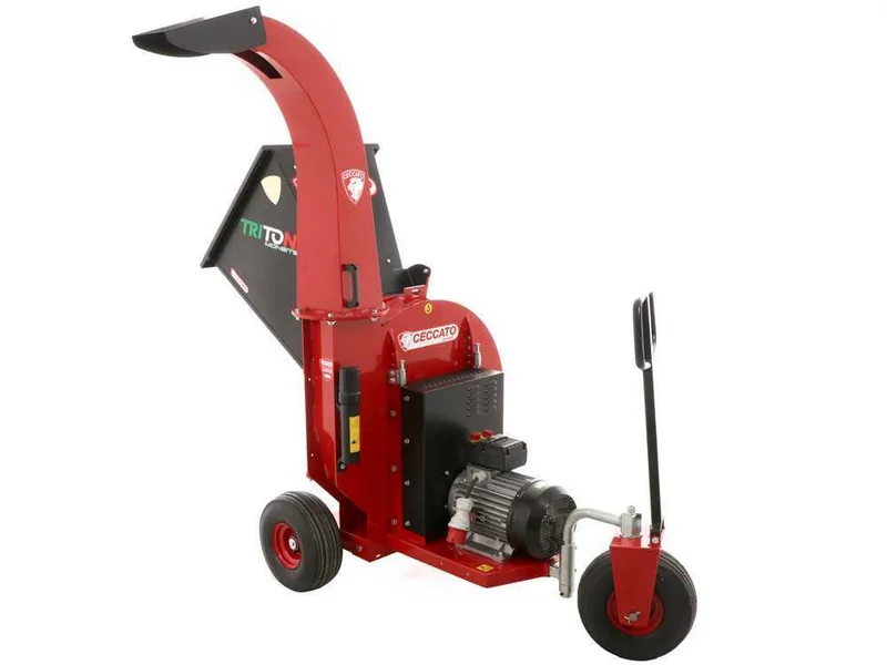Ceccato Olindo Tritone Monster Electric - Broyeur de branches électrique - Triphasé - 12.5 CV