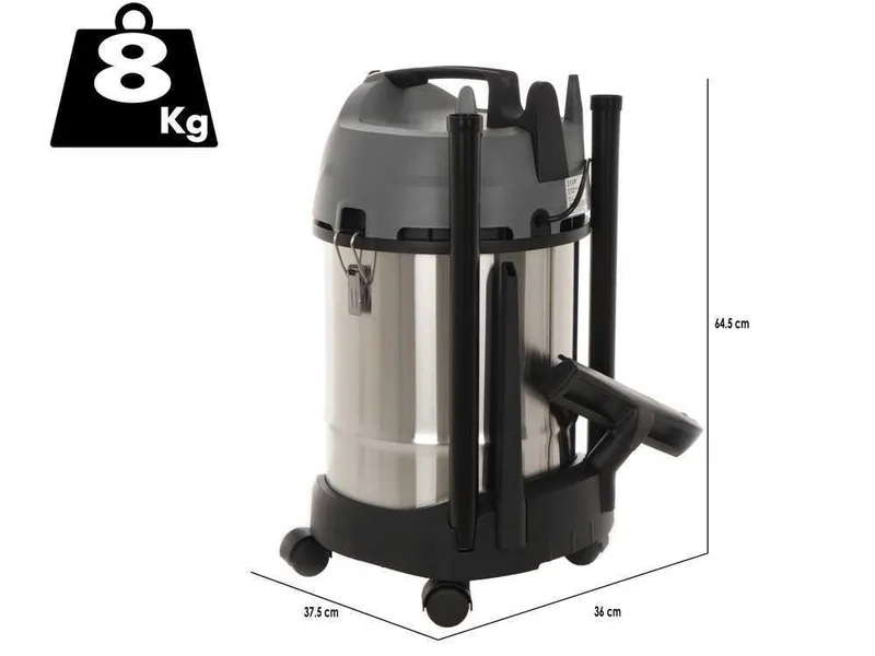 Karcher Pro NT 30/1 Me Classic - Aspirateur solides et liquides - Capacité 30 L - 1500 W