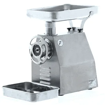 Fama TI22R - Hachoir à viande électrique - Corps en acier inox - Groupe de hachage en fonte - 400V