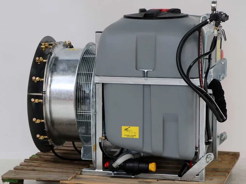 Gray Reverse 400/70 - Atomiseur porté avec raccord pour tracteur pour pulvérisation - Capacité 400 L - Pompe AR713