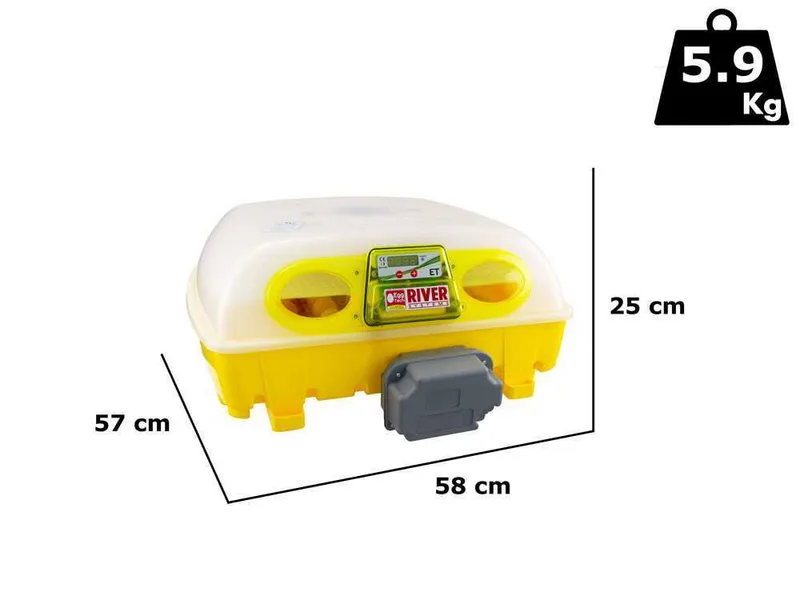 River Systems ET 49 BIOMASTER Couveuse à œufs automatique - 49 œufs