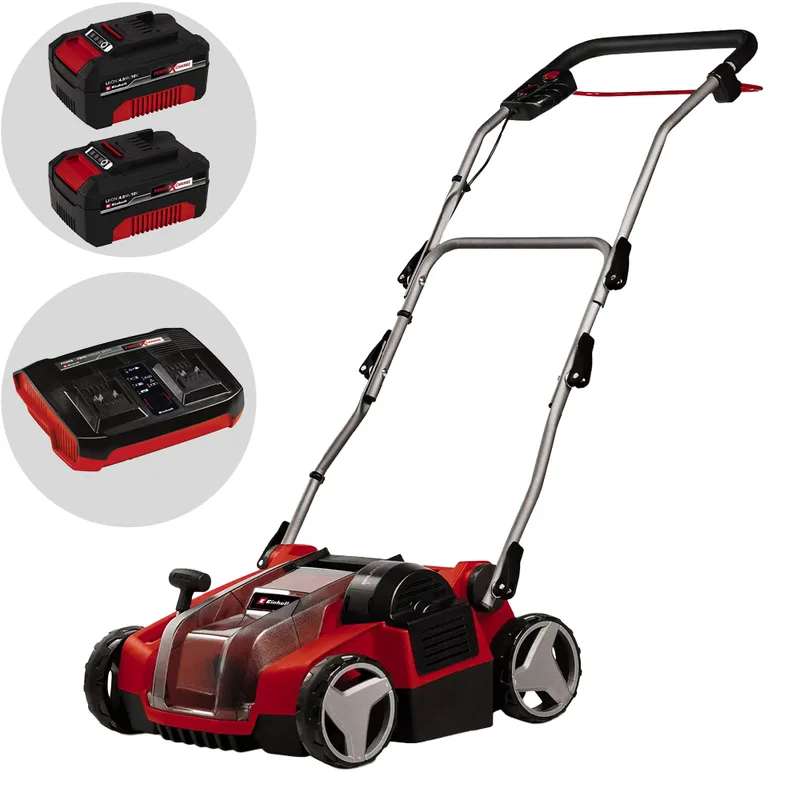 Einhell GE-SC 36/35 Li - Scarificateur aérateur à batterie - 2 x 18 V / 4 Ah
