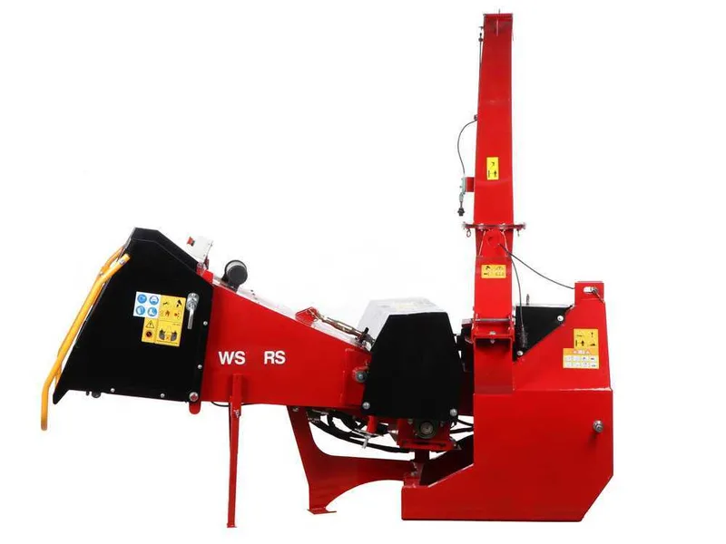 GeoTech Pro WS52RS - Broyeur de branches à tracteur - Avec rouleaux d'entraînement à commande hydraulique