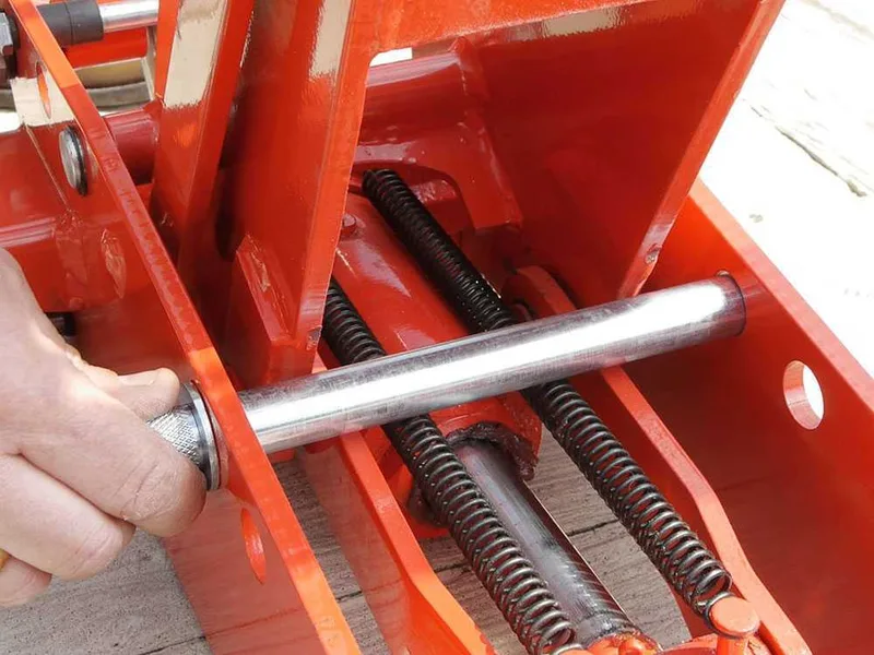 Lève tondeuse professionnel pour autoportée, élévateur pour maintenance 800 Kg