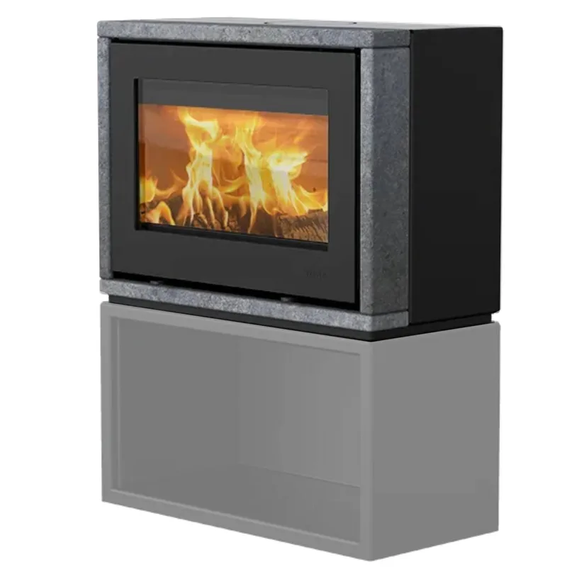 Lotus poêle à bois Style 370 sans socle, pierre ollaire