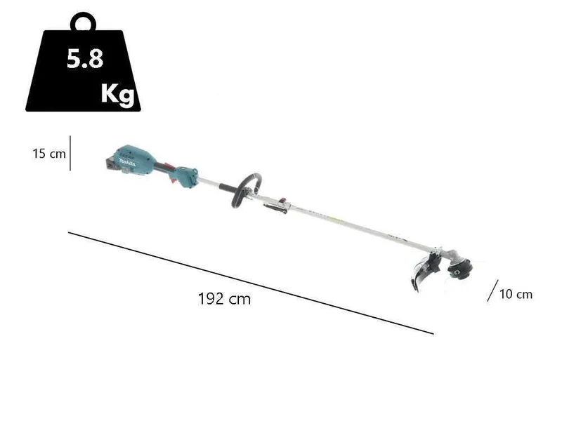 Makita DUX18 - Débroussailleuse à batterie - 18V - 3Ah