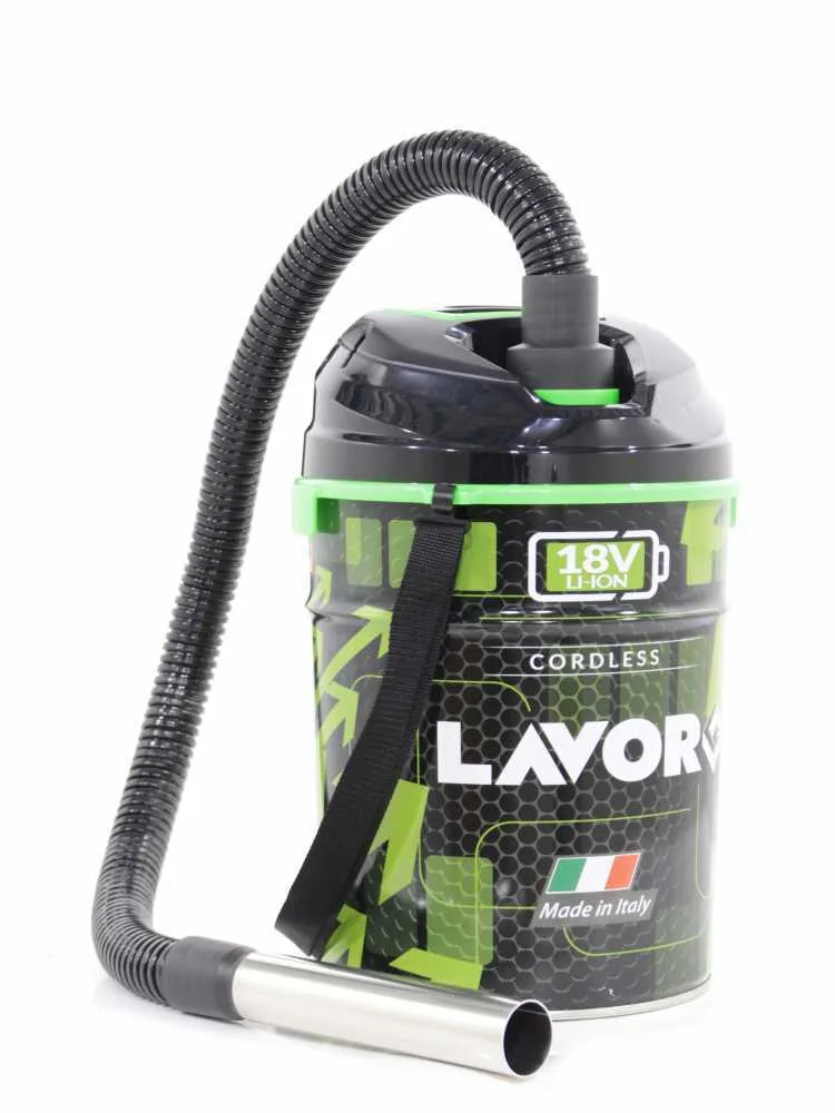 Lavor Free Vac 1.0 - Aspirateur à cendres (3 en 1) souffleur - 150 Watts à batterie