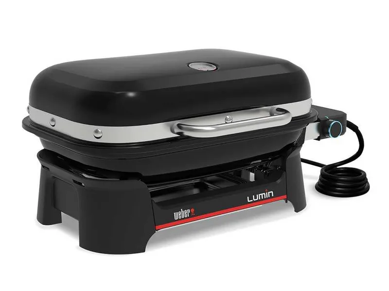 Weber Lumin Compact Black 1502044 - Barbecue électrique portable