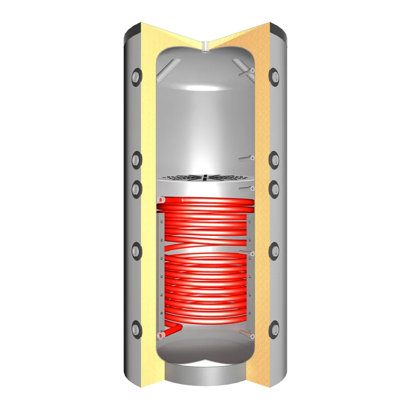 Ballon tampon TPSLR 825 (718 litres) avec système de charge stratifiée 1x échangeur de chaleur solaire