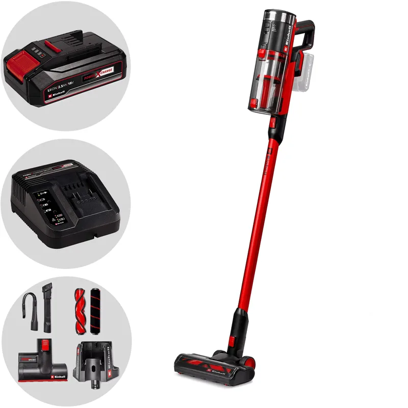 Einhell TE-SV 18/270 Li - Aspirateur balai sans fil - 18 V 2.5 Ah