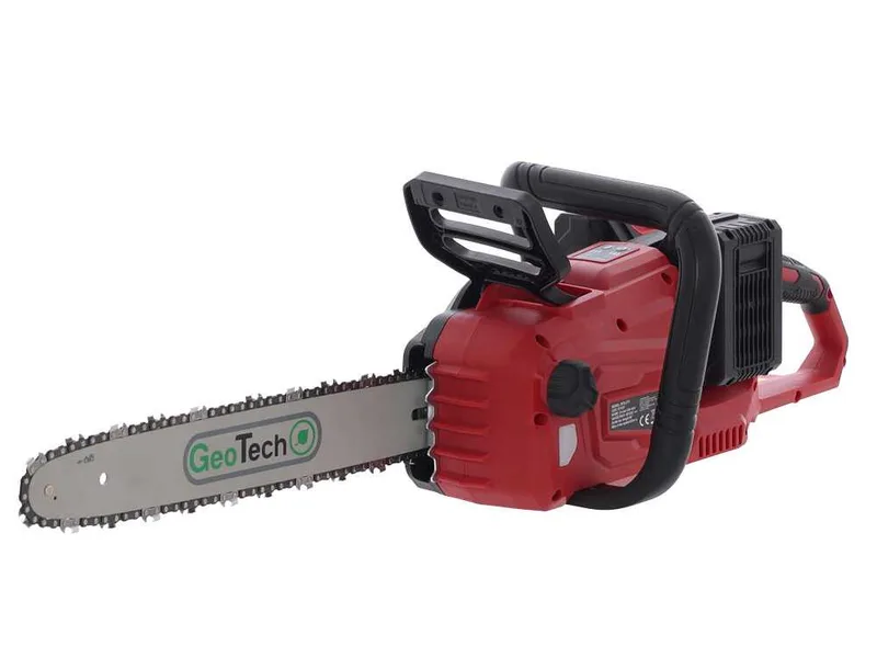 GeoTech X-Line CM-40V - Tronçonneuse électrique à batterie - Guide de 40 cm - 40 V 2 Ah