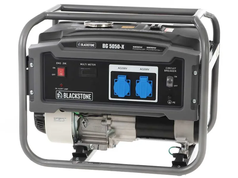 Blackstone BG 5050-X - Groupe électrogène avec AVR 3.6 kw - Continue 3.2 kW Monophasé