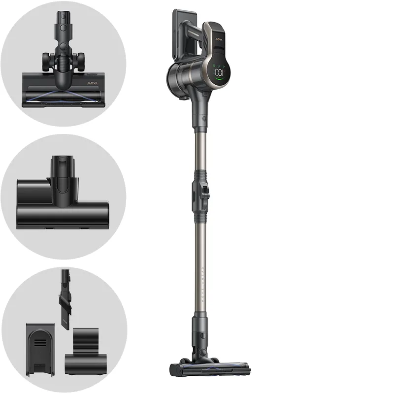 MOVA S2 - Aspirateur - Balai électrique sans fil - 25 V - 2,5 Ah
