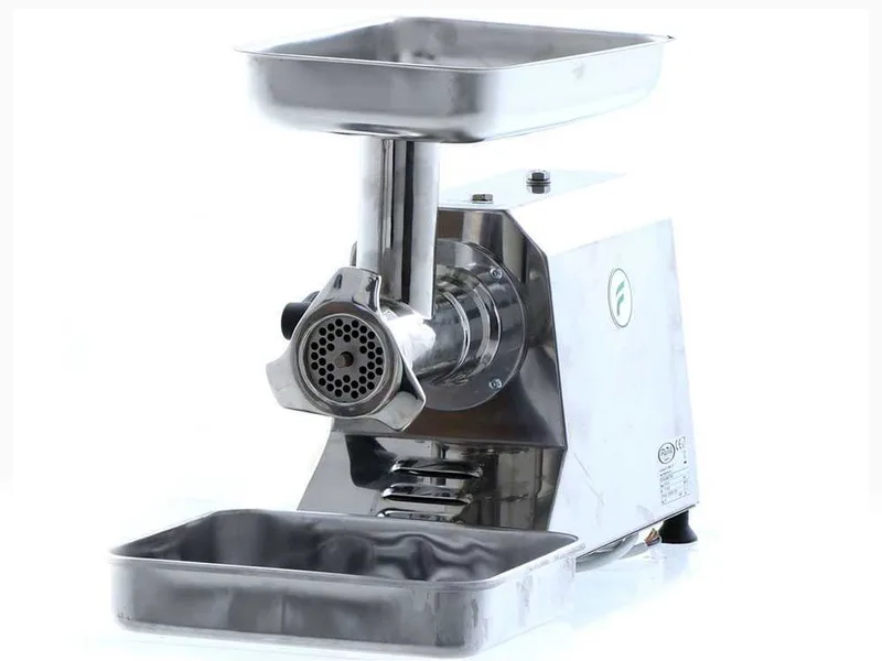 Fama TIK12 UNIKO - Hachoir à viande électrique - Corps et groupe de hachage en acier inox - 400V