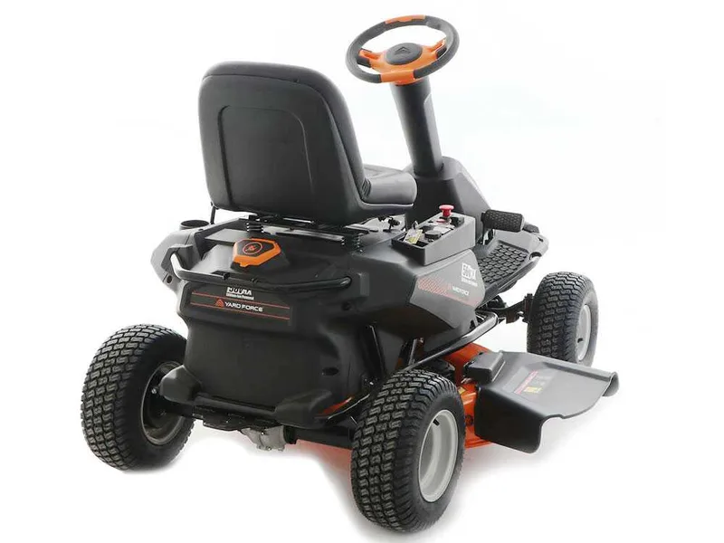 Yard Force E559 - Tondeuse autoportée à batterie - 56V/50Ah - Éjection latérale et mulching