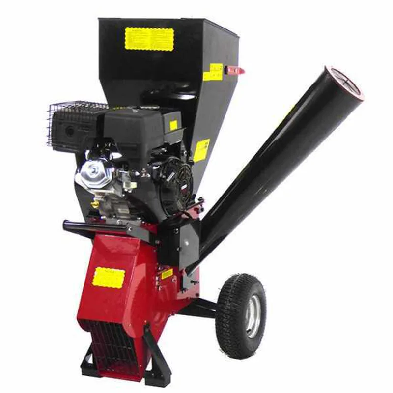 GeoTech GS150E - Broyeur branches thermique - Moteur Loncin essence 15 CV - Démarrage électrique