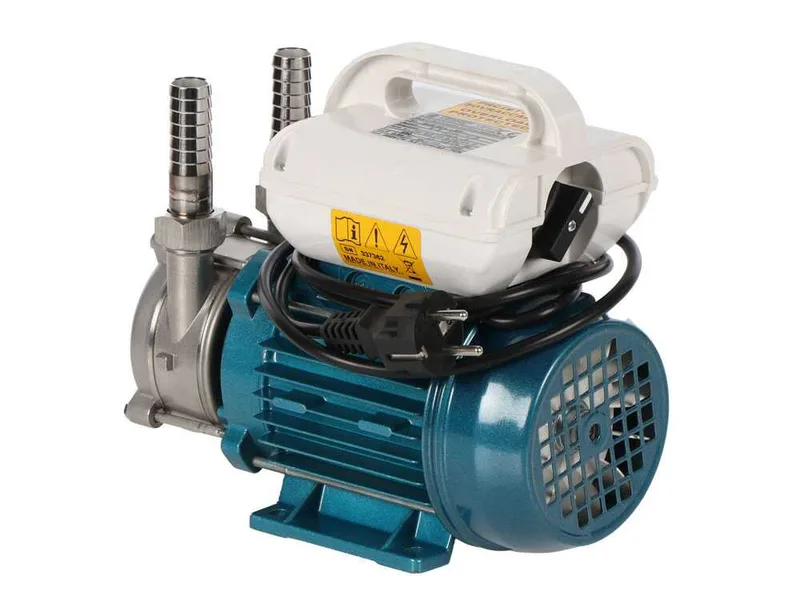 Tellarini ALM 20 L-SR – Pompe électrique de transfert en acier inoxydable – Monophasée – 230 V – Raccords droits en INOX