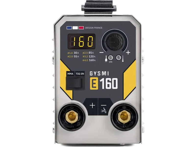 Gys Gysmi E160 - Poste à souder inverter (MMA) - Kit avec mallette - Courant continu (CC)