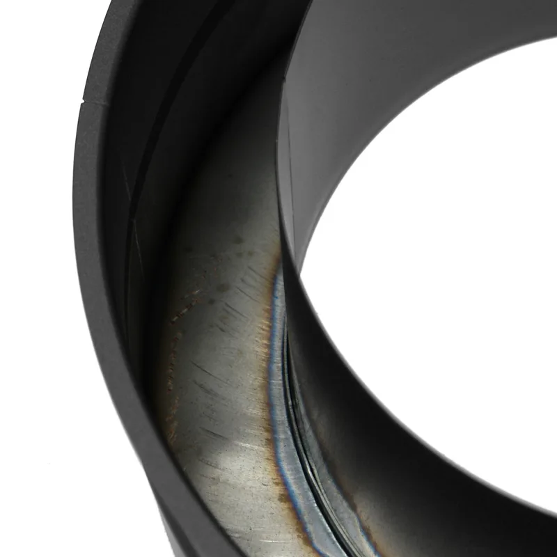 Raik Coltherm fourreau mural double paroi 150mm noir double paroi pour tuyau de fumée / conduit de fumée