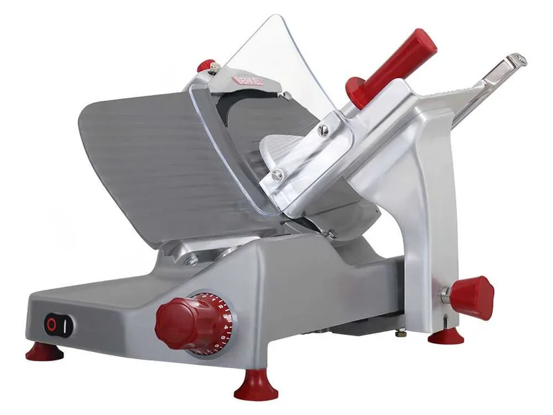 Berkel Pro Line XS25 Total Grey - Trancheuse avec lame en acier chromé de 250 mm