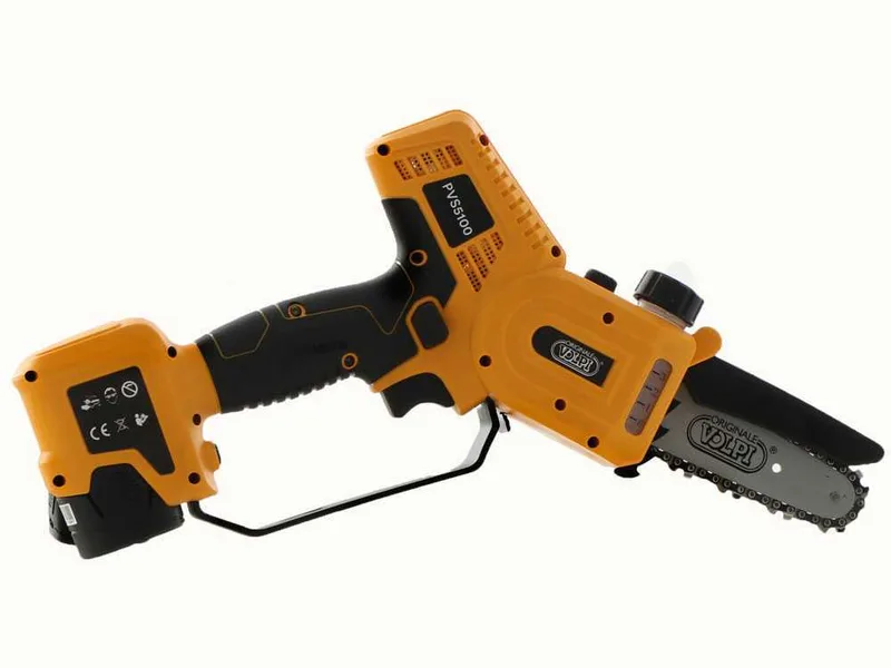 Élagueuse à batterie manuelle Volpi Predator PVS5100 - 2x 14.4V 2.5Ah