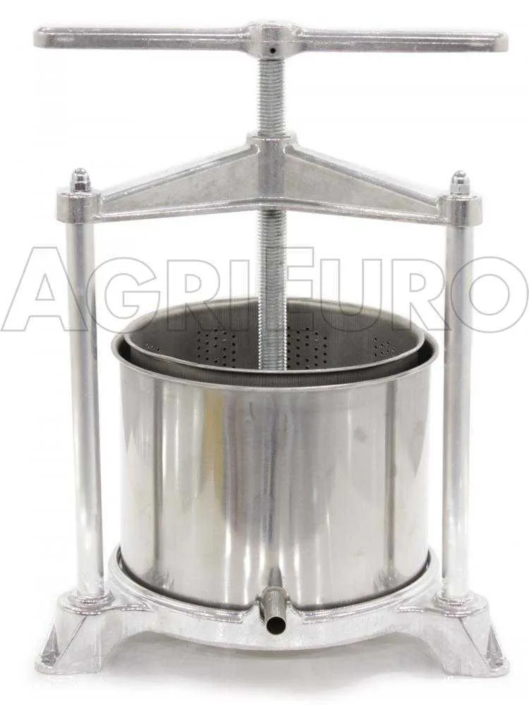 Palumbo Pavi AL - Pressoir manuel 5,5 L - Pour aubergines et raisin
