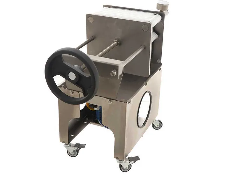 Grifo Professional FCP10-Olio - Filtre à plaques pour huile sur chariot - Pompe INOX