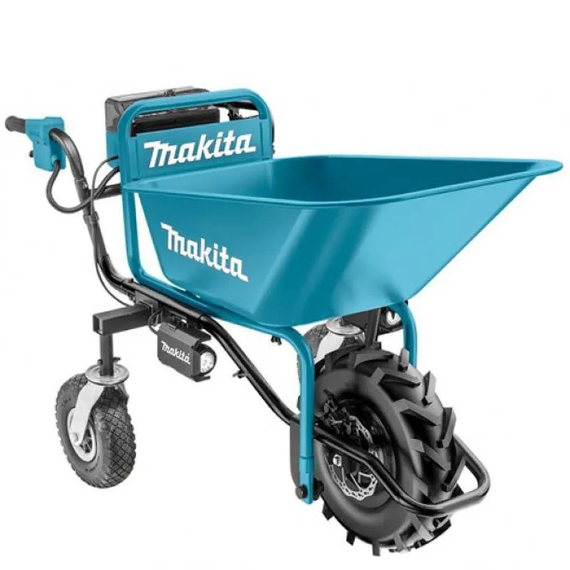 Brouette électrique à roues Makita DCU180 avec vasque - sans batteries