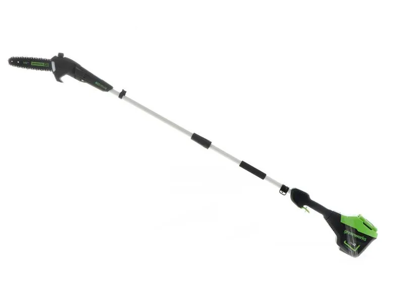 Greenworks GD60PS25 - Élagueuse à batterie sur perche de rallonge 60V